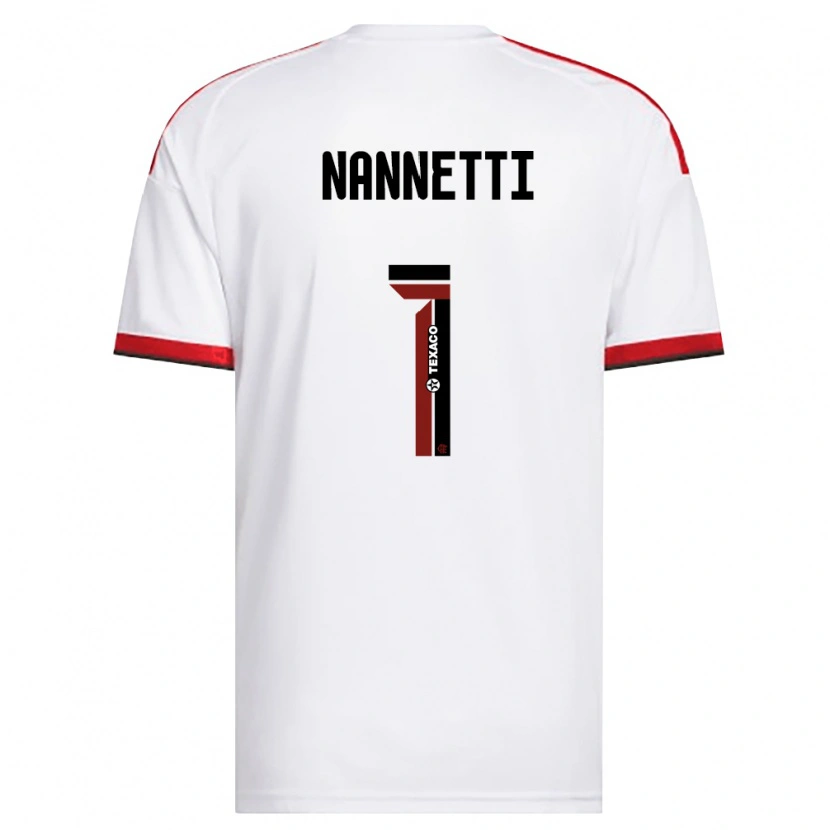 Danxen Damen Léo Nannetti #1 Weiß Rot Schwarz Auswärtstrikot Trikot 2026/27 T-Shirt