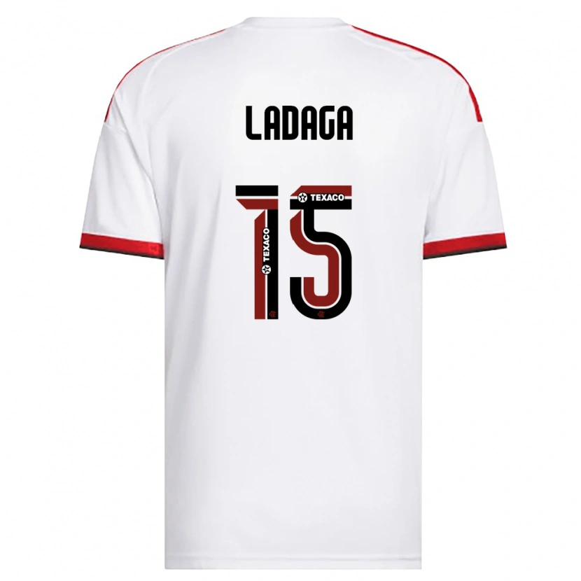 Danxen Damen Carol Ladaga #15 Weiß Rot Schwarz Auswärtstrikot Trikot 2026/27 T-Shirt
