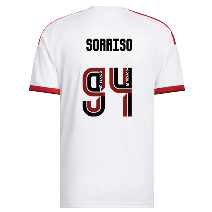 Danxen Damen Sorriso #94 Weiß Rot Schwarz Auswärtstrikot Trikot 2026/27 T-Shirt