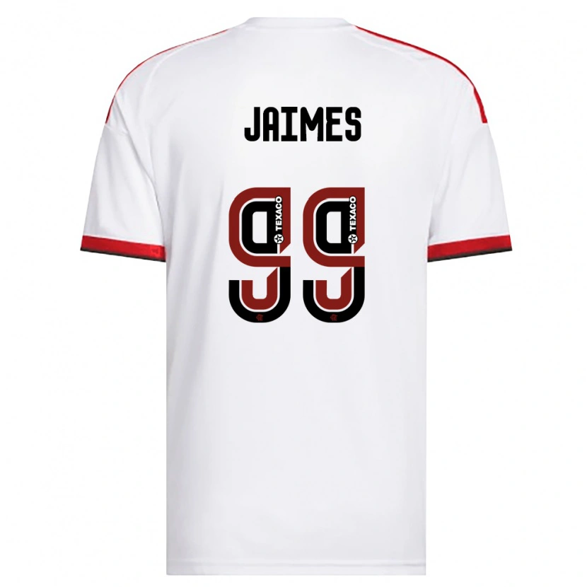 Danxen Damen Sole Jaimes #99 Weiß Rot Schwarz Auswärtstrikot Trikot 2026/27 T-Shirt
