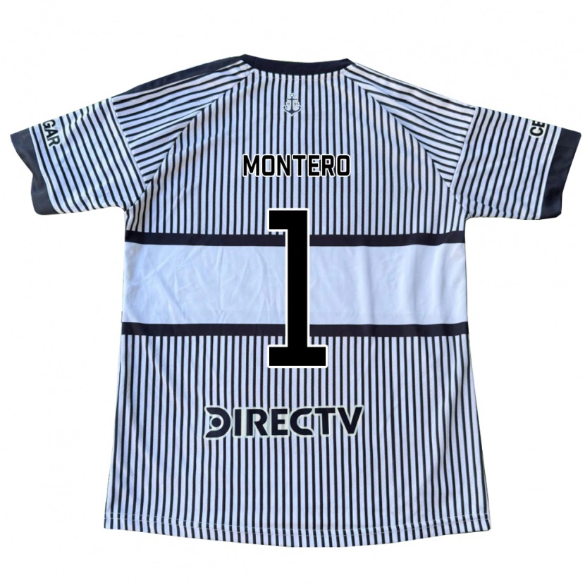 Danxen Damen Álvaro Montero #1 Weiß Schwarz Gelb Auswärtstrikot Trikot 2026/27 T-Shirt