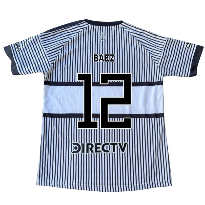 Danxen Damen Tomás Baez #12 Weiß Schwarz Gelb Auswärtstrikot Trikot 2026/27 T-Shirt