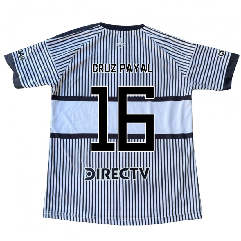 Danxen Damen Juan Cruz Payal #16 Weiß Schwarz Gelb Auswärtstrikot Trikot 2026/27 T-Shirt