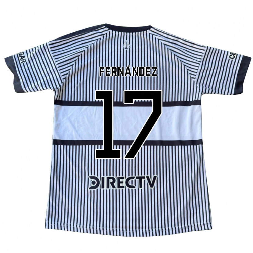 Danxen Damen Alexander Fernández #17 Weiß Schwarz Gelb Auswärtstrikot Trikot 2026/27 T-Shirt