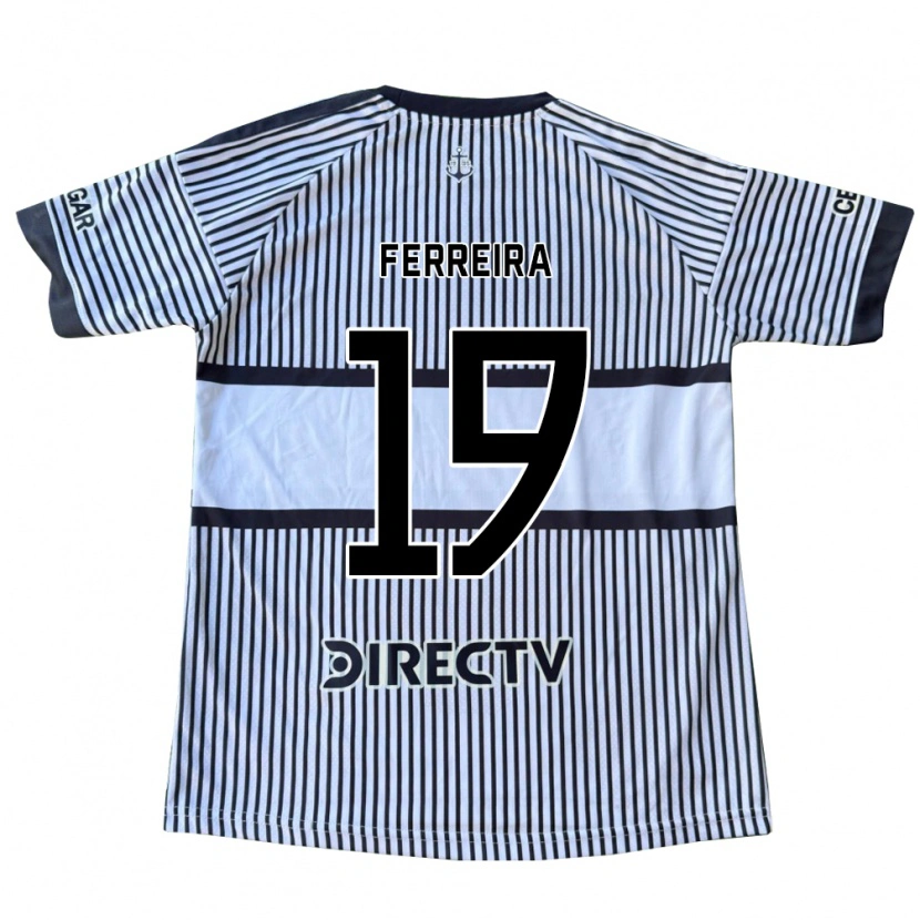 Danxen Damen Kevin Ferreira #19 Weiß Schwarz Gelb Auswärtstrikot Trikot 2026/27 T-Shirt