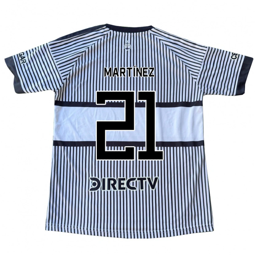 Danxen Damen Julieta Martínez #21 Weiß Schwarz Gelb Auswärtstrikot Trikot 2026/27 T-Shirt