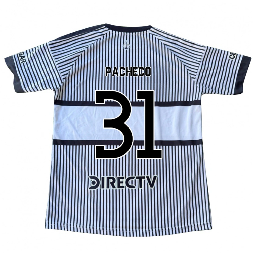 Danxen Damen Costanza Pacheco #31 Weiß Schwarz Gelb Auswärtstrikot Trikot 2026/27 T-Shirt
