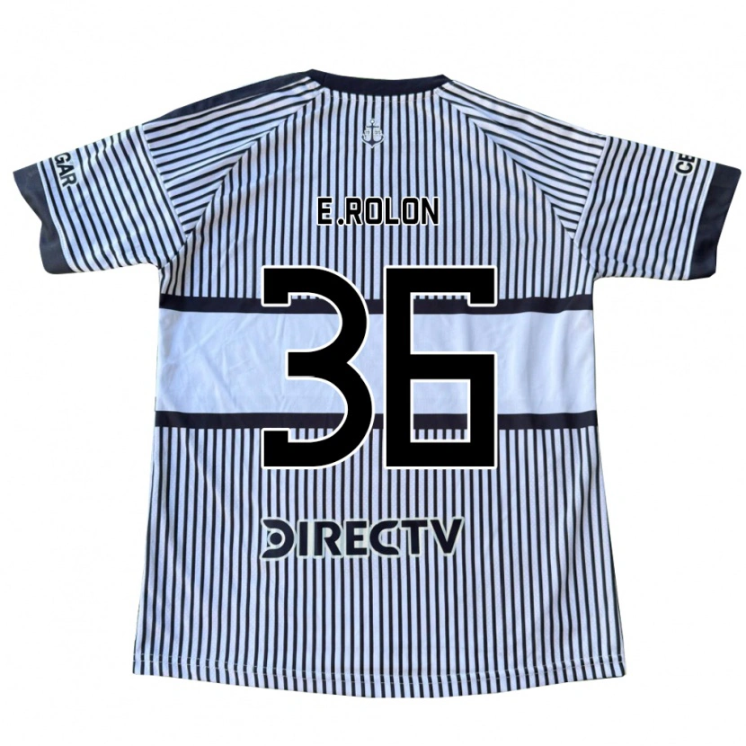 Danxen Damen Esteban Rolon #36 Weiß Schwarz Gelb Auswärtstrikot Trikot 2026/27 T-Shirt