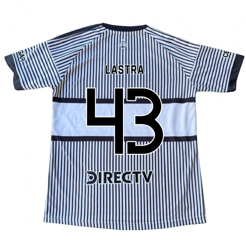 Danxen Damen Agustin Lastra #43 Weiß Schwarz Gelb Auswärtstrikot Trikot 2026/27 T-Shirt