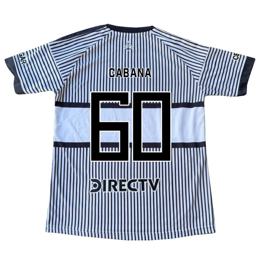 Danxen Damen Juan Pablo Cabana #60 Weiß Schwarz Gelb Auswärtstrikot Trikot 2026/27 T-Shirt