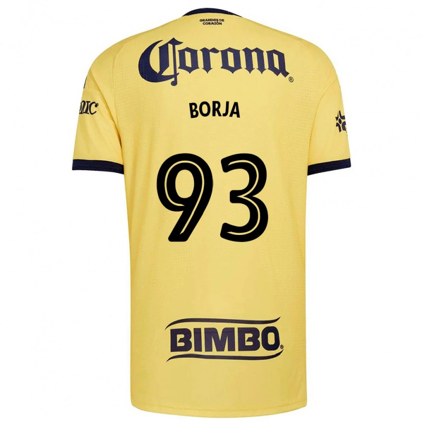 Danxen Damen Miguel Borja #93 Gelb Rot Schwarz Heimtrikot Trikot 2026/27 T-Shirt
