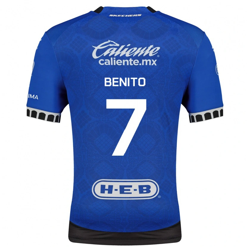 Danxen Damen Iker Benito #7 Königsblau Weiß Schwarz Auswärtstrikot Trikot 2026/27 T-Shirt