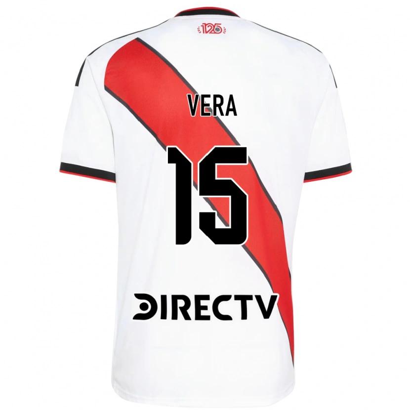 Danxen Kinder Fausto Vera #15 Rot Weiß Schwarz Heimtrikot Trikot 2026/27 T-Shirt