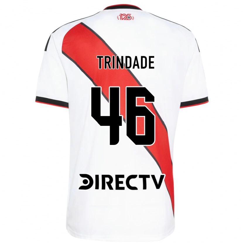 Danxen Kinder Gonzalo Trindade #46 Rot Weiß Schwarz Heimtrikot Trikot 2026/27 T-Shirt