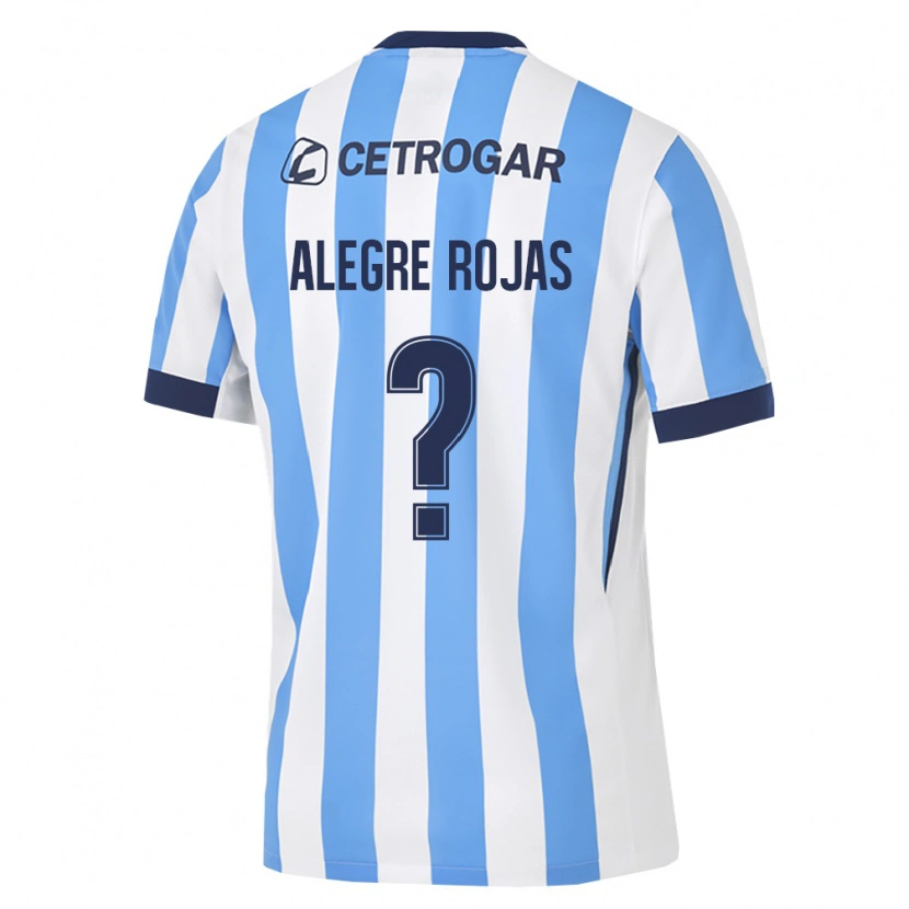 Danxen Kinder Gerardo Alegre Rojas #0 Hellblau Weiß Schwarz Heimtrikot Trikot 2026/27 T-Shirt