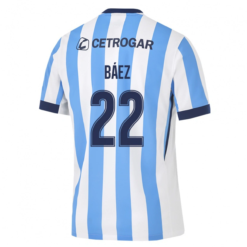 Danxen Kinder Santino Báez #22 Hellblau Weiß Schwarz Heimtrikot Trikot 2026/27 T-Shirt