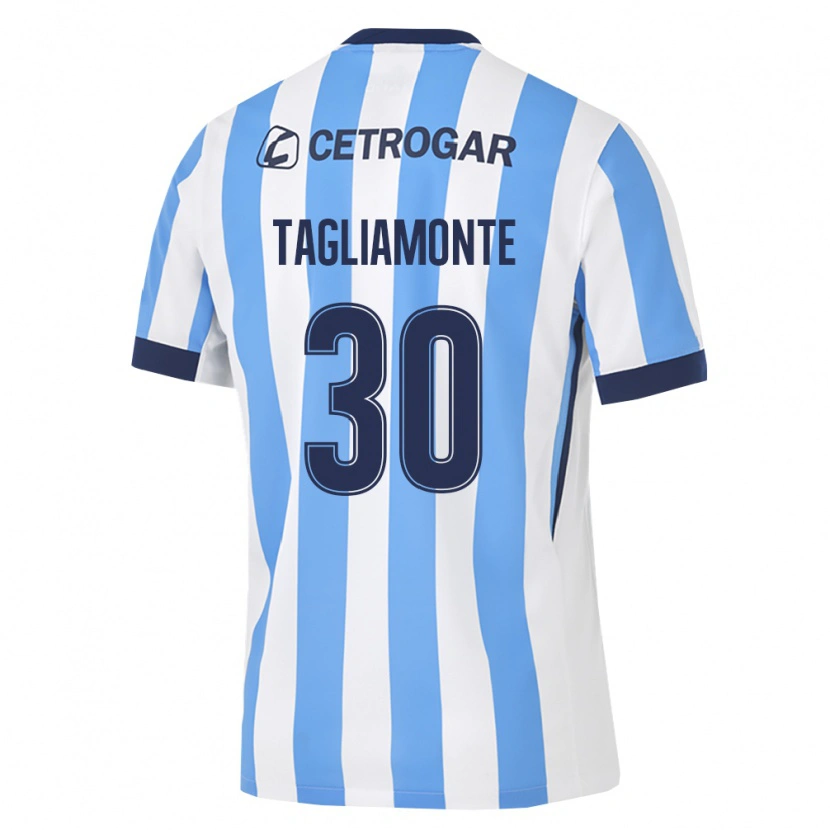 Danxen Kinder Matías Tagliamonte #30 Hellblau Weiß Schwarz Heimtrikot Trikot 2026/27 T-Shirt