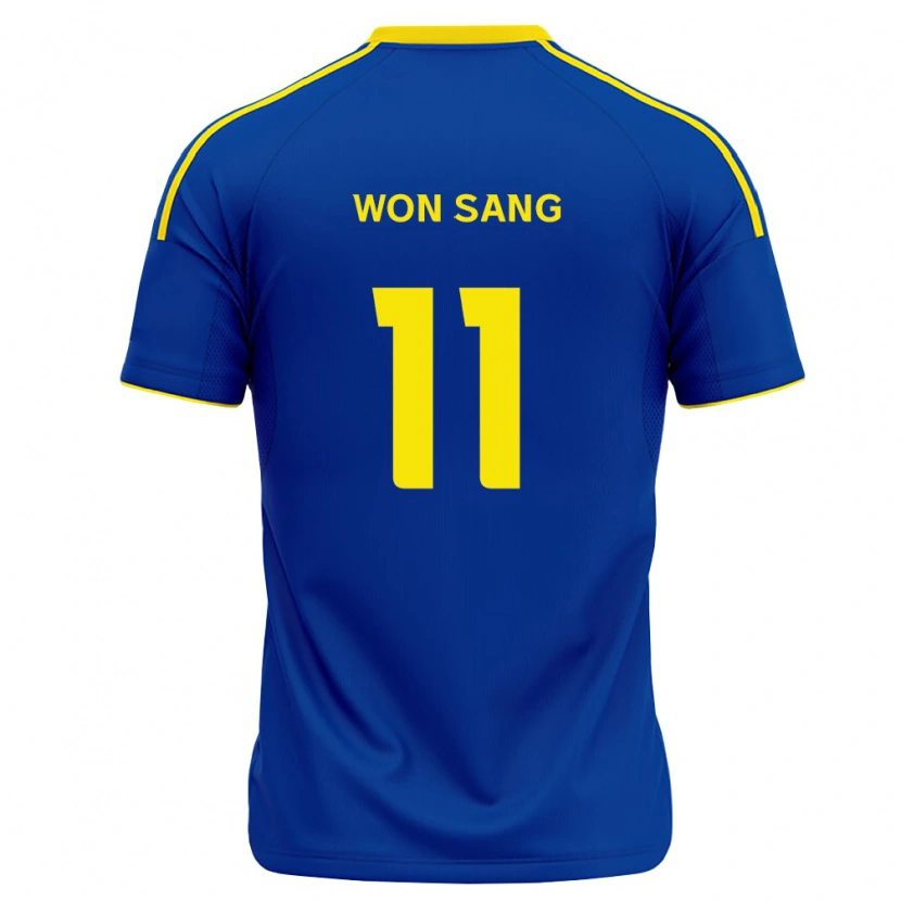 Danxen Kinder Won-Sang Um #11 Königsblau Gelb Heimtrikot Trikot 2026/27 T-Shirt