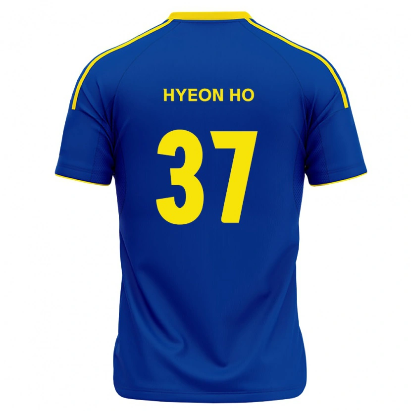 Danxen Kinder Hyeon-Ho Moon #37 Königsblau Gelb Heimtrikot Trikot 2026/27 T-Shirt