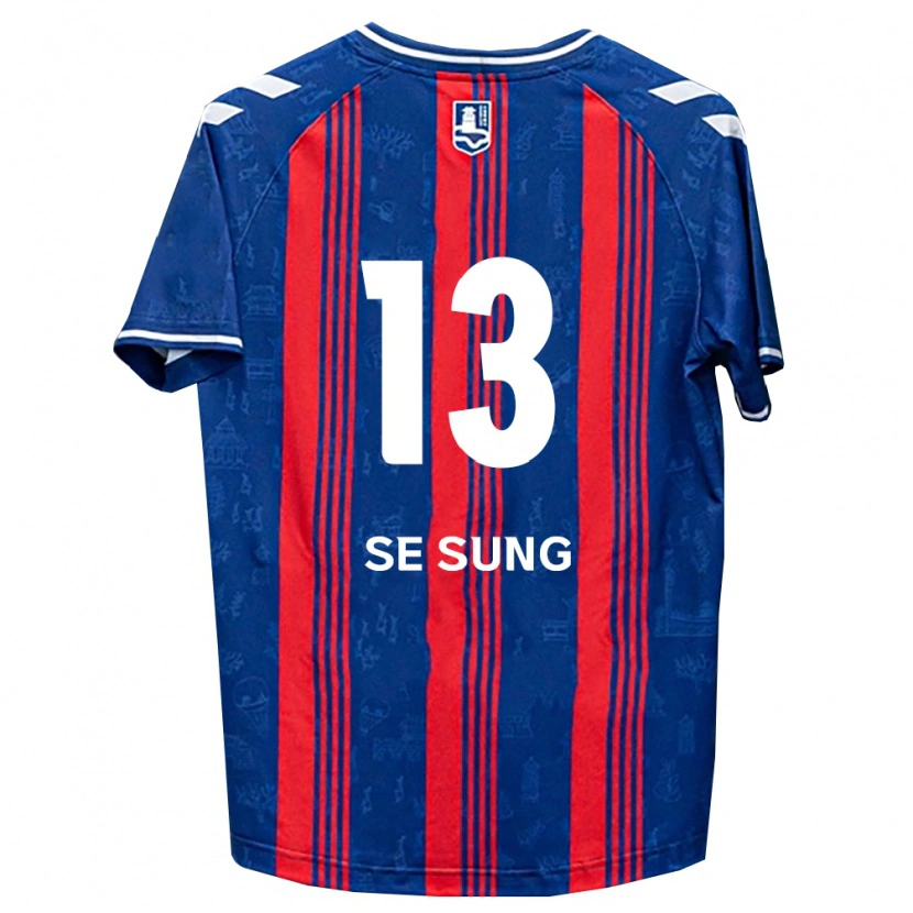 Danxen Kinder Se-Sung Lee #13 Blau Rot Weiß Heimtrikot Trikot 2026/27 T-Shirt