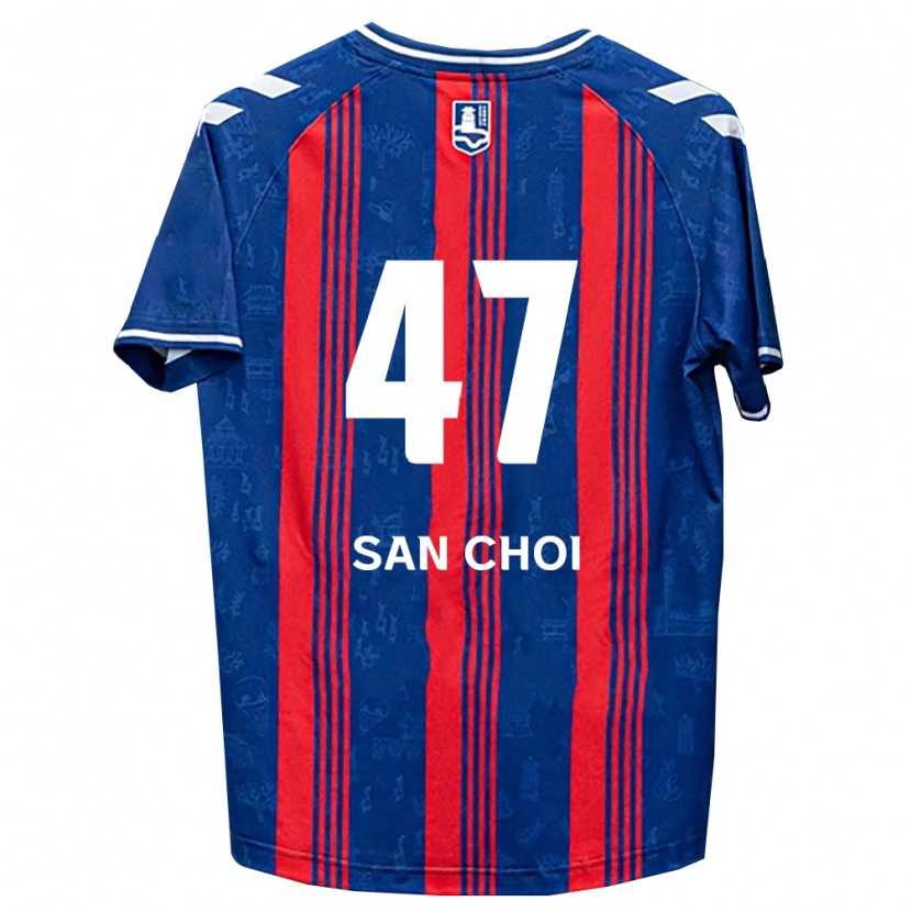 Danxen Kinder San Choi #47 Blau Rot Weiß Heimtrikot Trikot 2026/27 T-Shirt