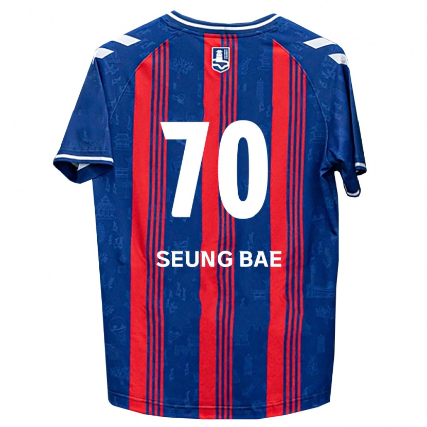 Danxen Kinder Seung-Bae Jung #70 Blau Rot Weiß Heimtrikot Trikot 2026/27 T-Shirt