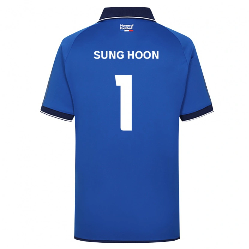Danxen Kinder Sung-Hoon Cho #1 Königsblau Weiß Rot Heimtrikot Trikot 2026/27 T-Shirt