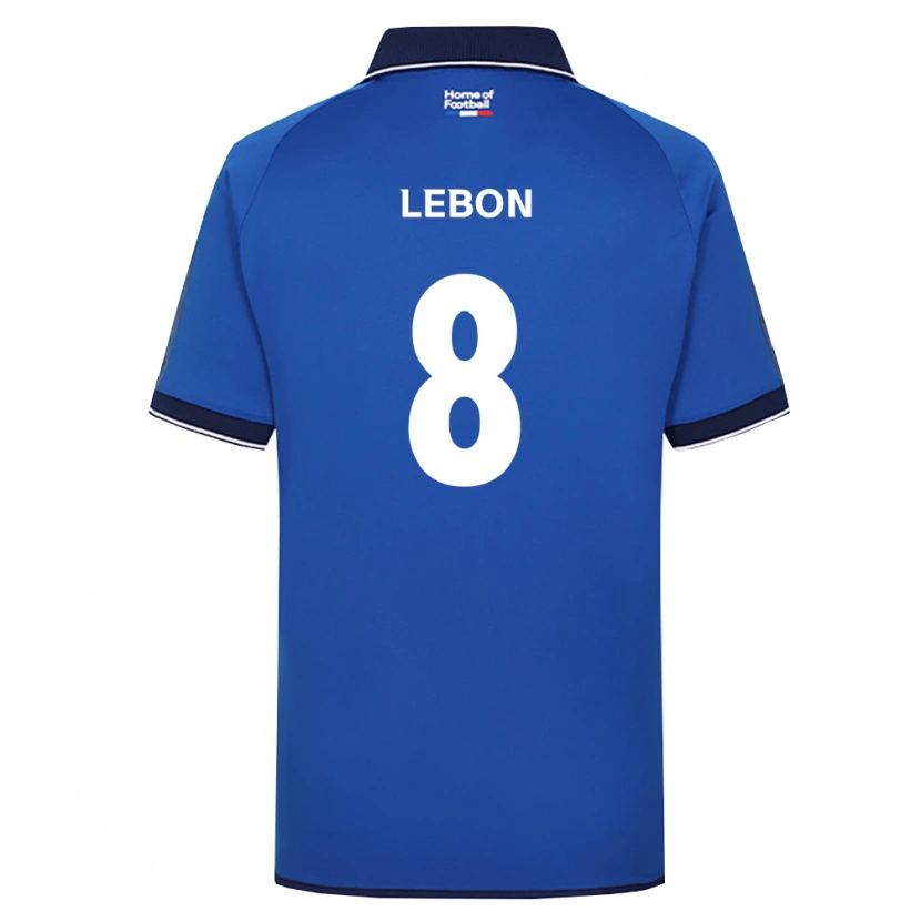 Danxen Kinder Keelan Lebon #8 Königsblau Weiß Rot Heimtrikot Trikot 2026/27 T-Shirt