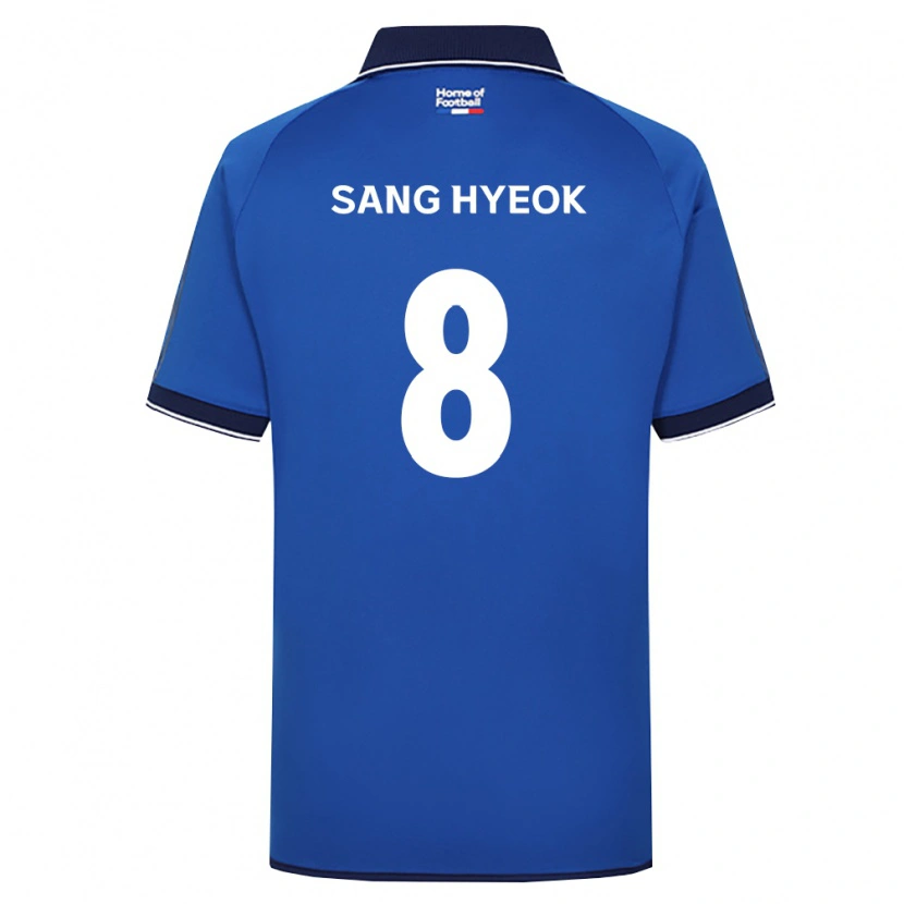 Danxen Kinder Sang-Hyeok Park #8 Königsblau Weiß Rot Heimtrikot Trikot 2026/27 T-Shirt