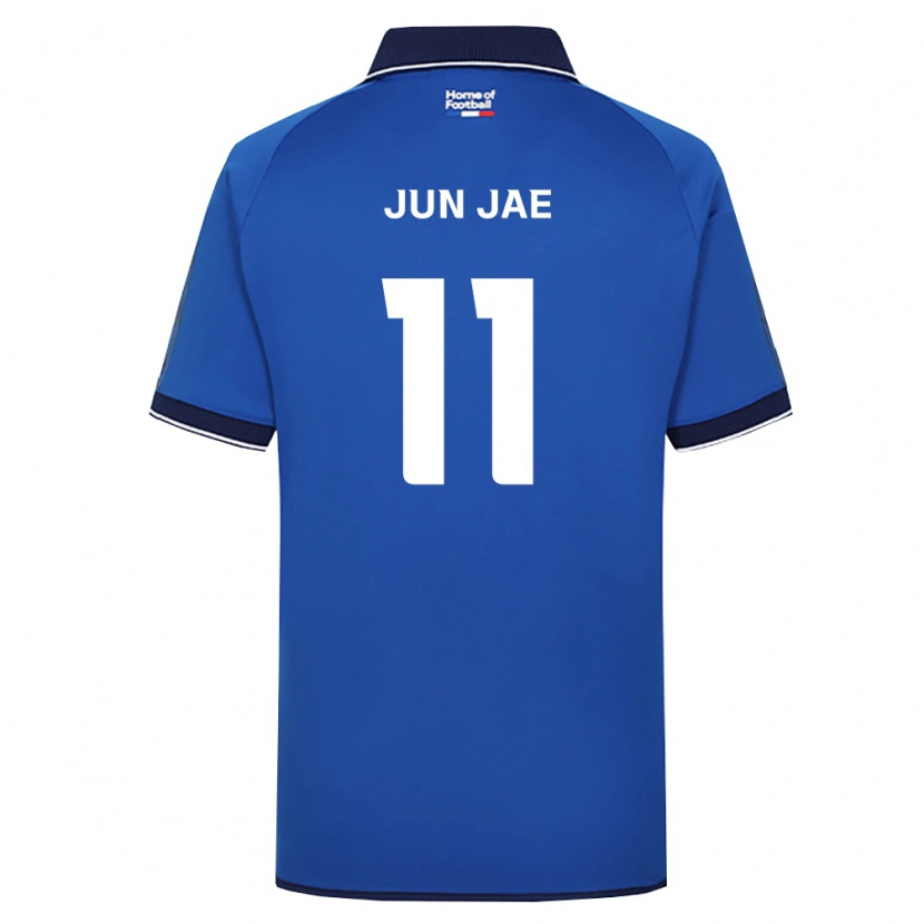 Danxen Kinder Jun-Jae Lee #11 Königsblau Weiß Rot Heimtrikot Trikot 2026/27 T-Shirt