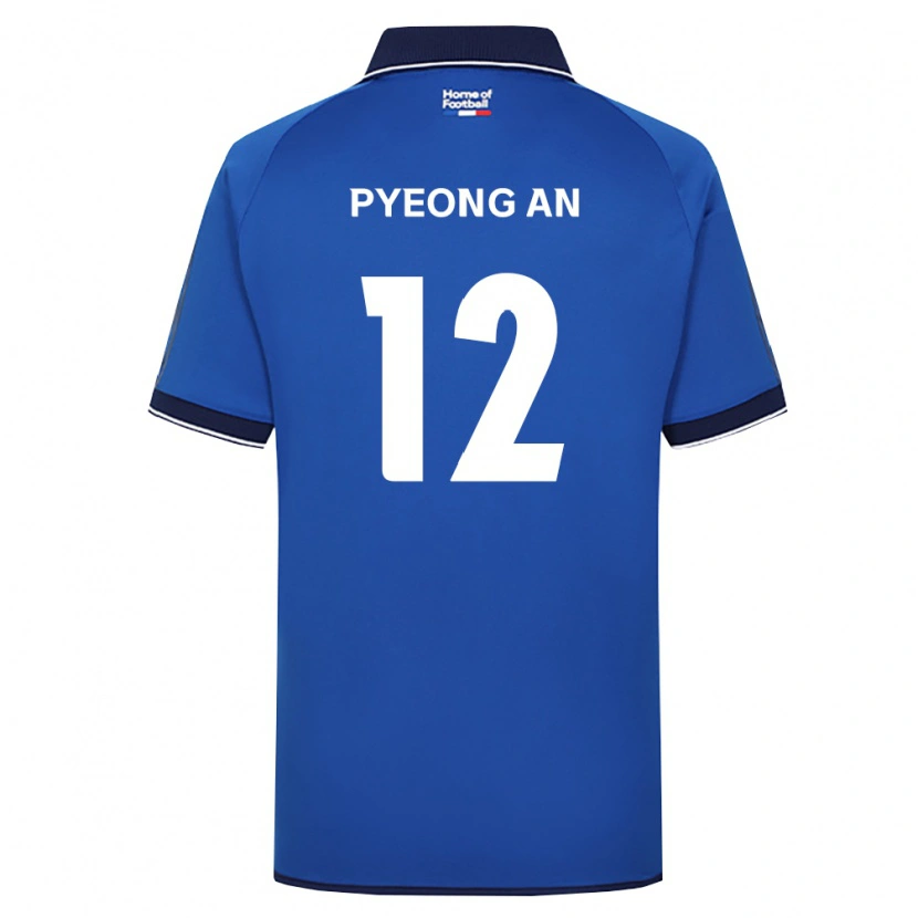 Danxen Kinder Pyeong-An Lee #12 Königsblau Weiß Rot Heimtrikot Trikot 2026/27 T-Shirt