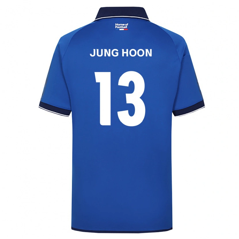 Danxen Kinder Jung-Hoon Kim #13 Königsblau Weiß Rot Heimtrikot Trikot 2026/27 T-Shirt