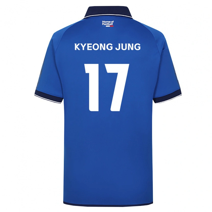 Danxen Kinder Kyeong-Jung Kim #17 Königsblau Weiß Rot Heimtrikot Trikot 2026/27 T-Shirt