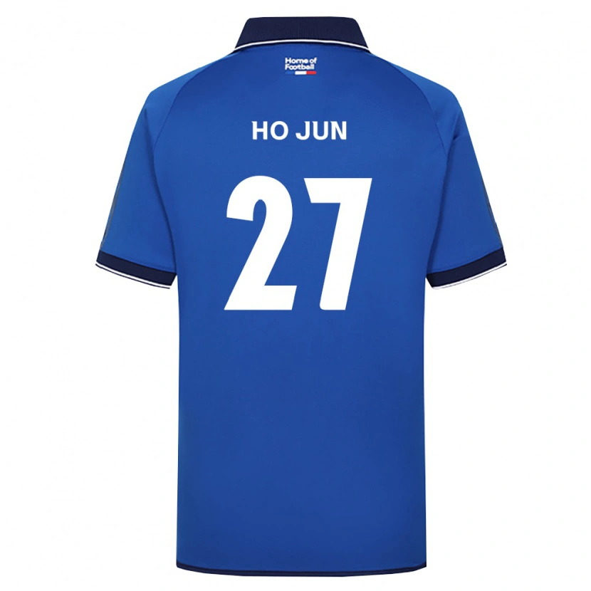 Danxen Kinder Ho-Jun Son #27 Königsblau Weiß Rot Heimtrikot Trikot 2026/27 T-Shirt