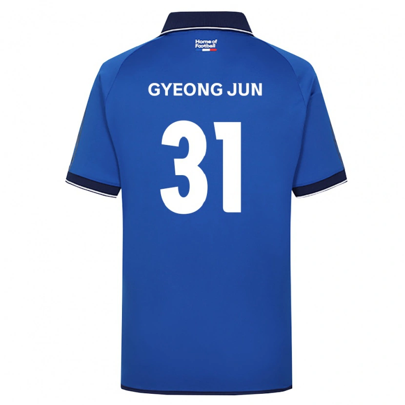 Danxen Kinder Gyeong-Jun Lee #31 Königsblau Weiß Rot Heimtrikot Trikot 2026/27 T-Shirt