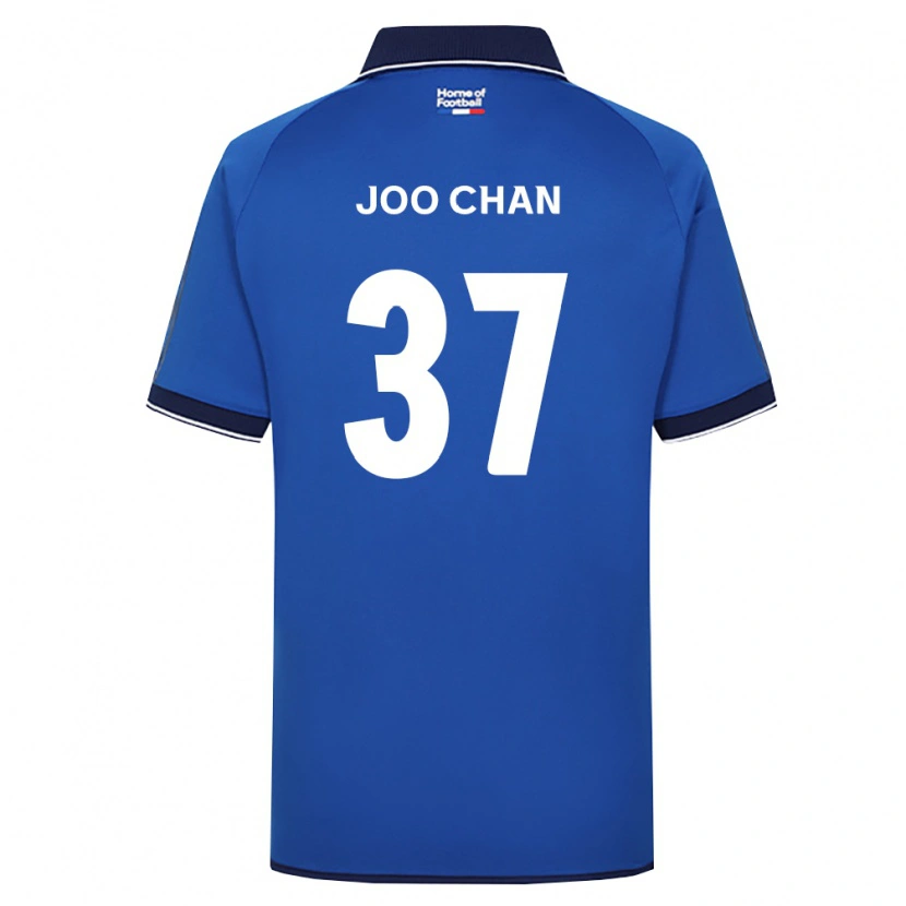 Danxen Kinder Joo-Chan Kim #37 Königsblau Weiß Rot Heimtrikot Trikot 2026/27 T-Shirt