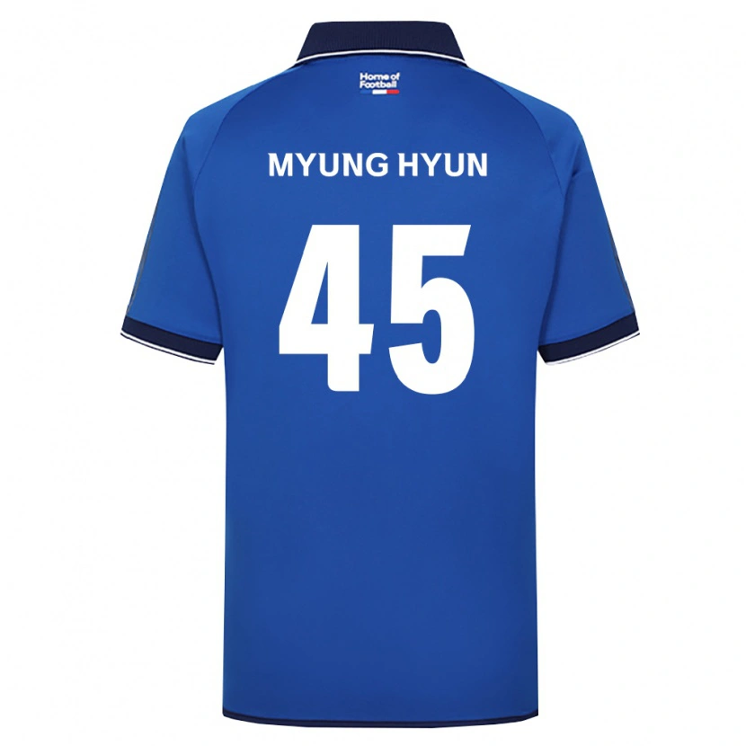 Danxen Kinder Myung-Hyun Hwang #45 Königsblau Weiß Rot Heimtrikot Trikot 2026/27 T-Shirt