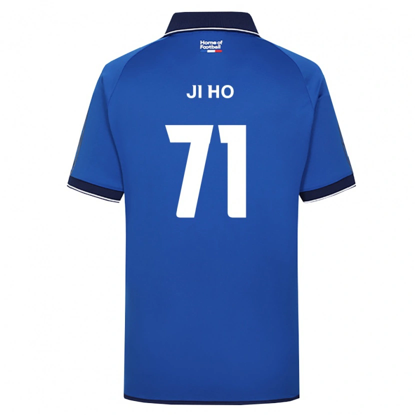 Danxen Kinder Ji-Ho Kim #71 Königsblau Weiß Rot Heimtrikot Trikot 2026/27 T-Shirt