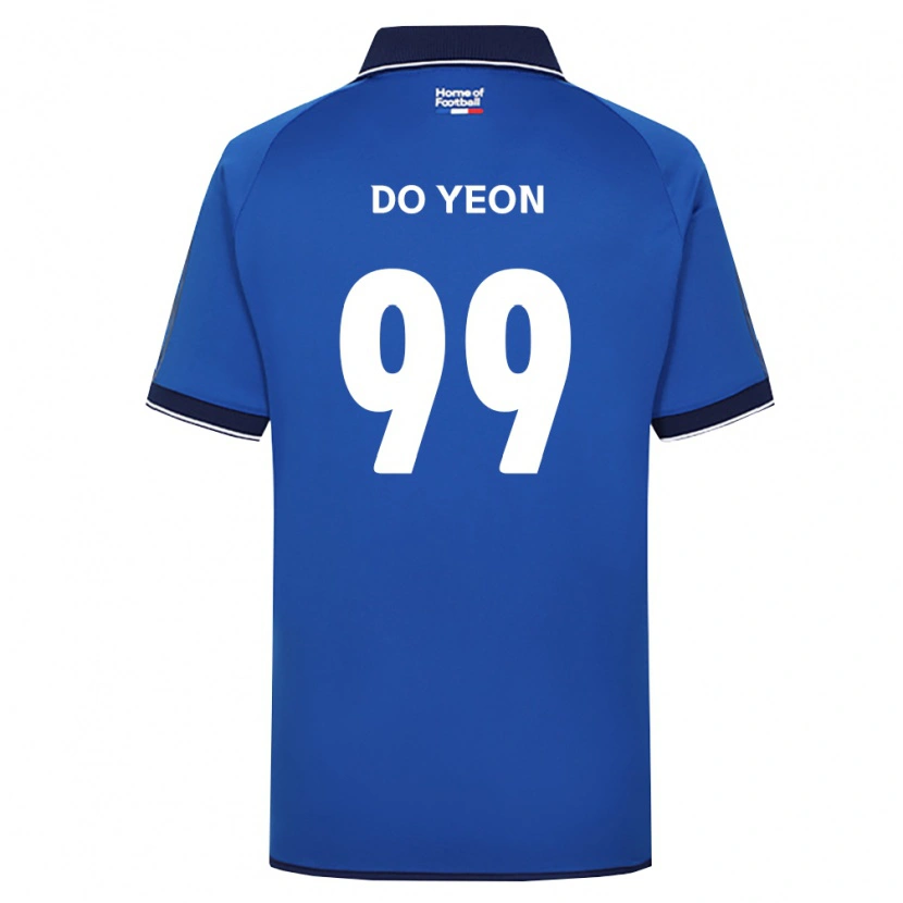 Danxen Kinder Do-Yeon Kim #99 Königsblau Weiß Rot Heimtrikot Trikot 2026/27 T-Shirt