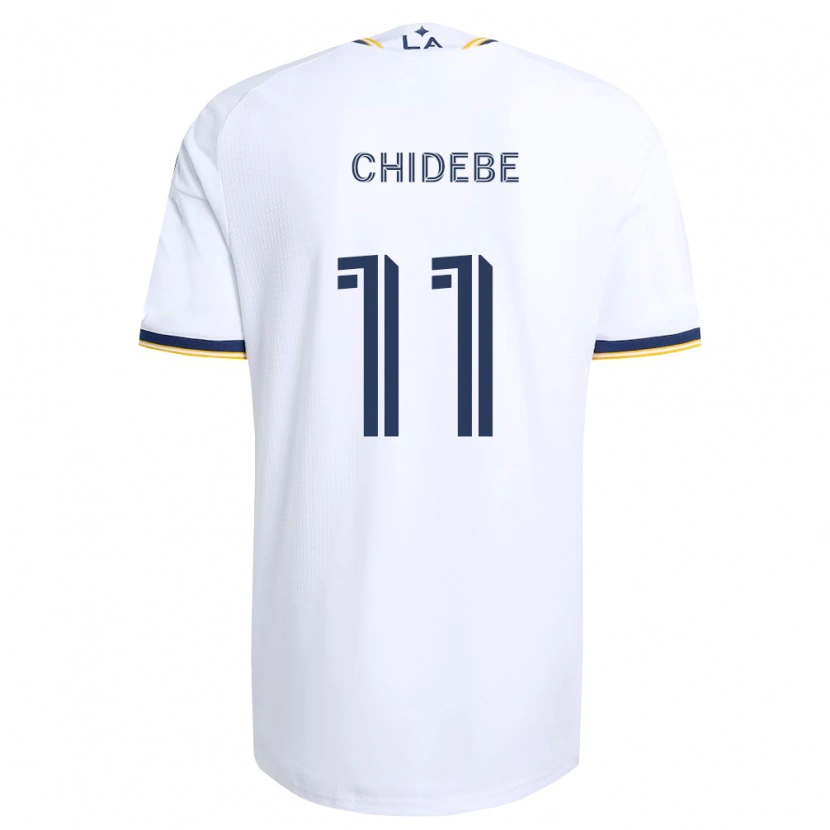 Danxen Kinder Ikenna Chidebe #11 Blau Gelb Und Weiß Heimtrikot Trikot 2026/27 T-Shirt