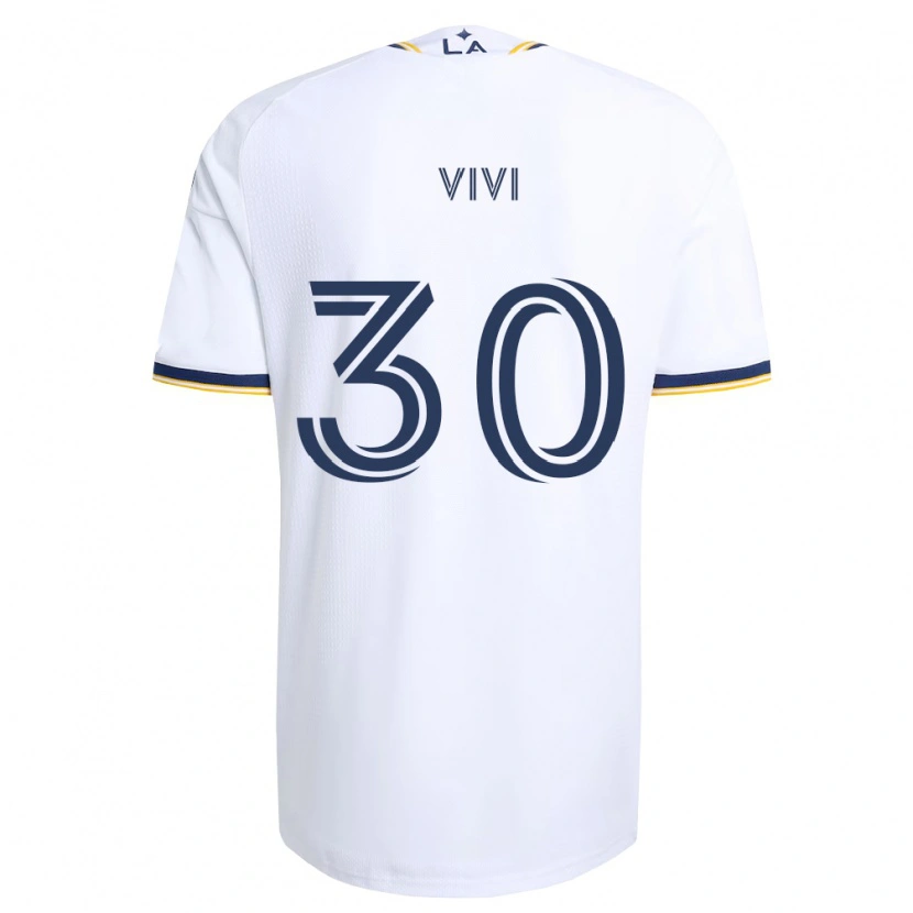 Danxen Kinder Gino Vivi #30 Blau Gelb Und Weiß Heimtrikot Trikot 2026/27 T-Shirt