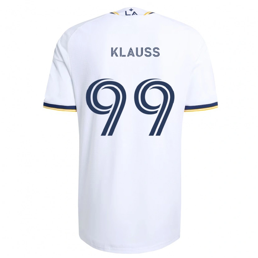 Danxen Kinder João Klauss #99 Blau Gelb Und Weiß Heimtrikot Trikot 2026/27 T-Shirt