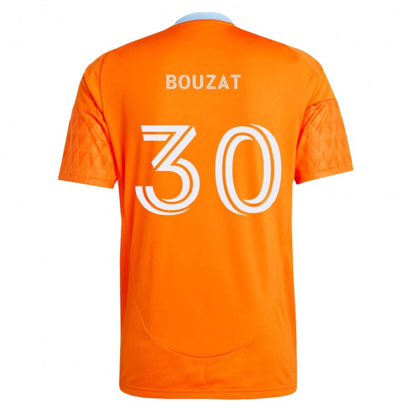 Danxen Kinder Agustín Bouzat #30 Orange Weiß Heimtrikot Trikot 2026/27 T-Shirt