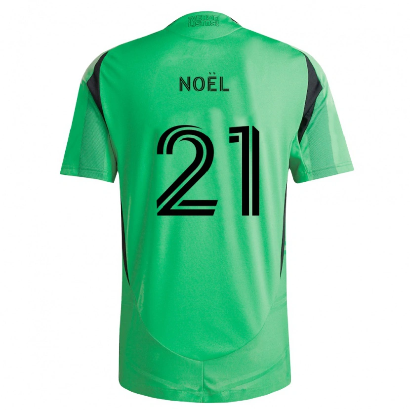 Danxen Kinder Valentin Noël #21 Smaragdgrün Schwarz Heimtrikot Trikot 2026/27 T-Shirt