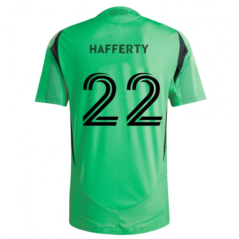 Danxen Kinder Joe Hafferty #22 Smaragdgrün Schwarz Heimtrikot Trikot 2026/27 T-Shirt