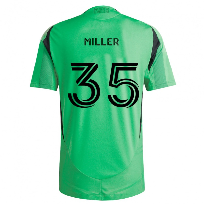 Danxen Kinder Mason Miller #35 Smaragdgrün Schwarz Heimtrikot Trikot 2026/27 T-Shirt