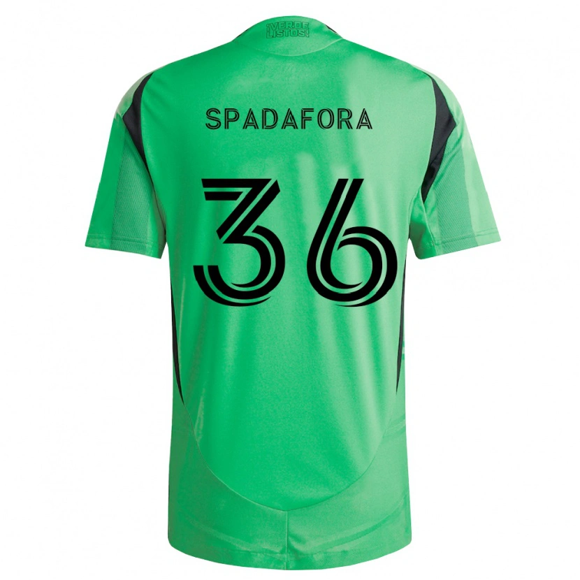 Danxen Kinder Luke Spadafora #36 Smaragdgrün Schwarz Heimtrikot Trikot 2026/27 T-Shirt