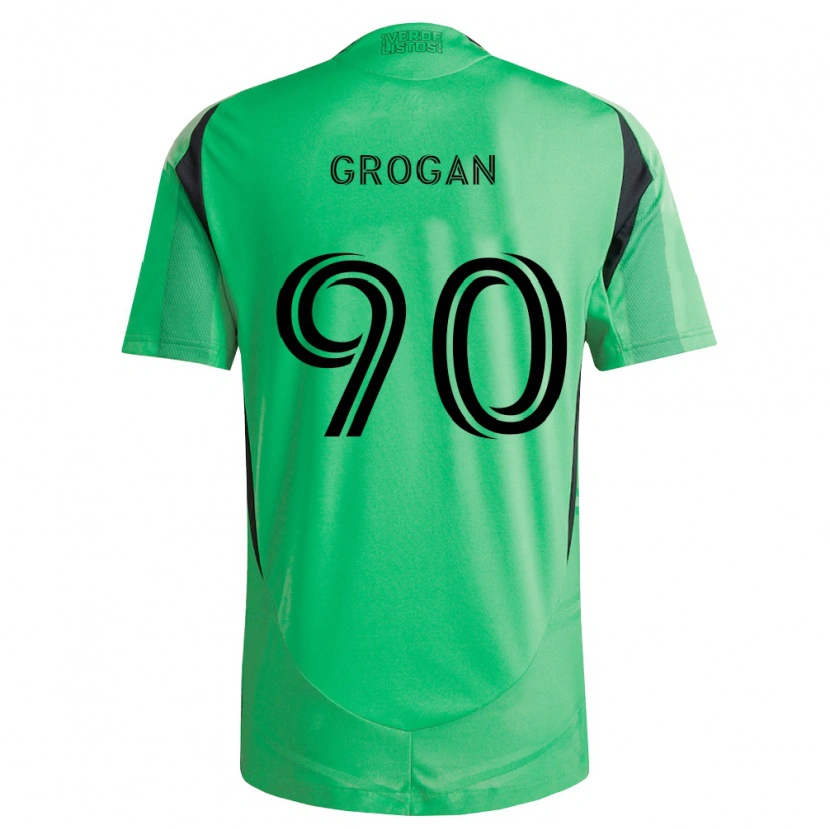 Danxen Kinder Peter Grogan #90 Smaragdgrün Schwarz Heimtrikot Trikot 2026/27 T-Shirt