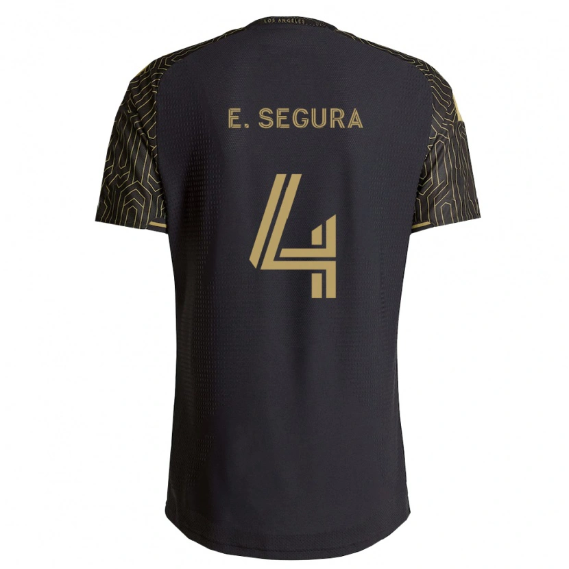 Danxen Kinder Eddie Segura #4 Braun Schwarz Heimtrikot Trikot 2026/27 T-Shirt