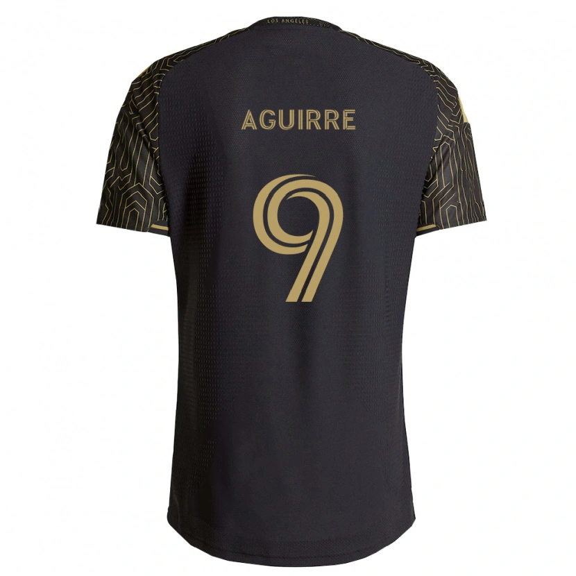 Danxen Kinder Dustin Aguirre #9 Braun Schwarz Heimtrikot Trikot 2026/27 T-Shirt